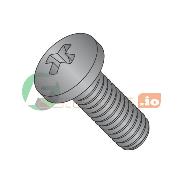 Newport Fasteners 1/4"-20 x 1 in Phillips Pan Machine Screw, Zinc Plated Steel, 2000 PK 459984 - main